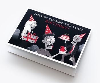 Halloween, Gothic & Ghoulish greeting cards. Sustainably made in the USA by horror fans.