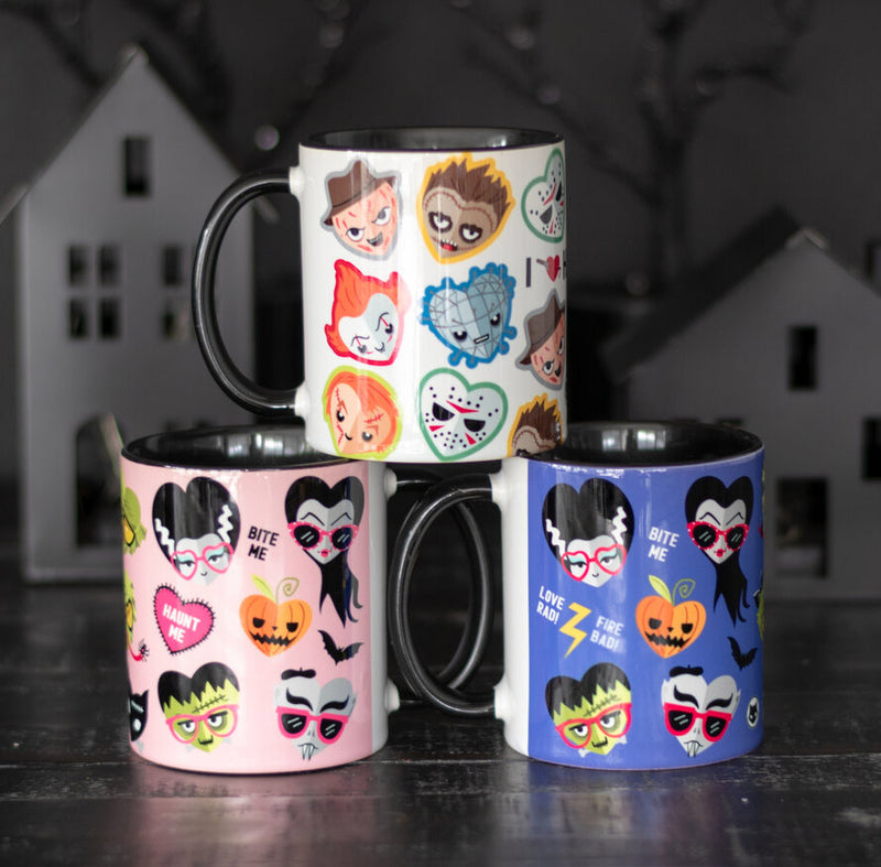 Cute Horror Themed Mugs