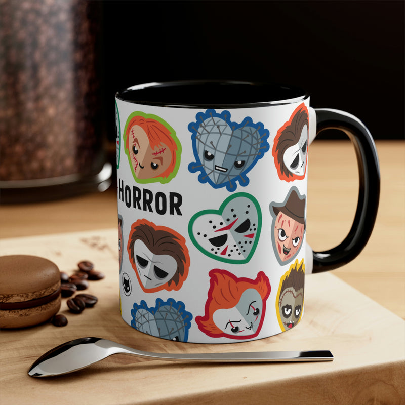 Horror Movie I Love Horror Cute Mug with fan art