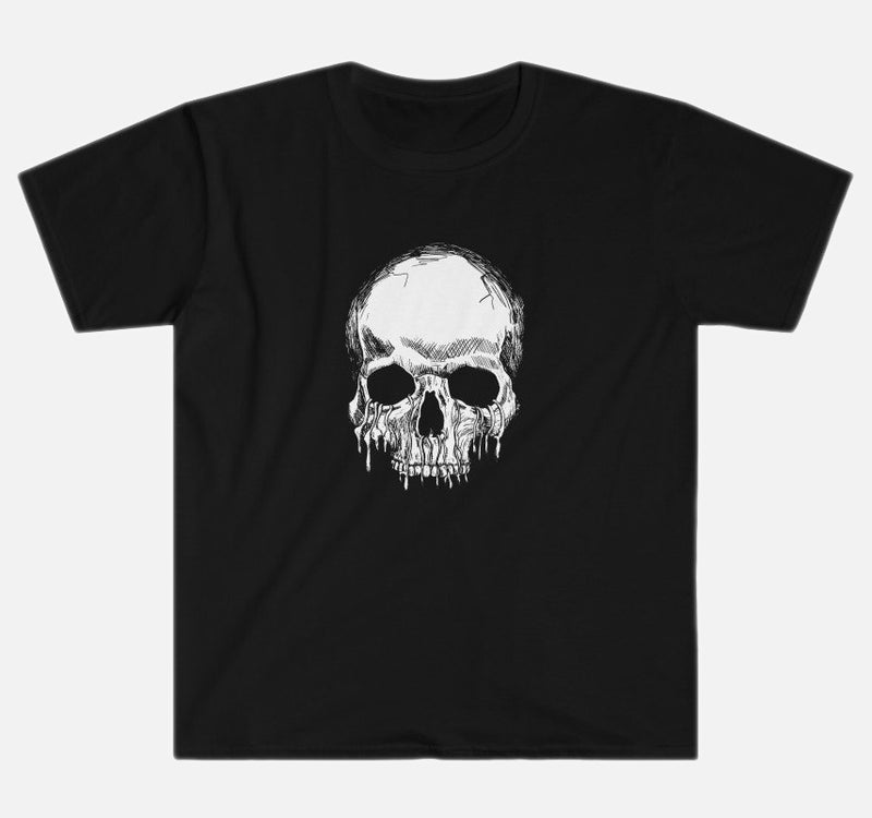Aquarius Skull Horoscope T-Shirt