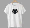 Spooky Cat Nu Goth Unisex Black Cat Logo T Shirt