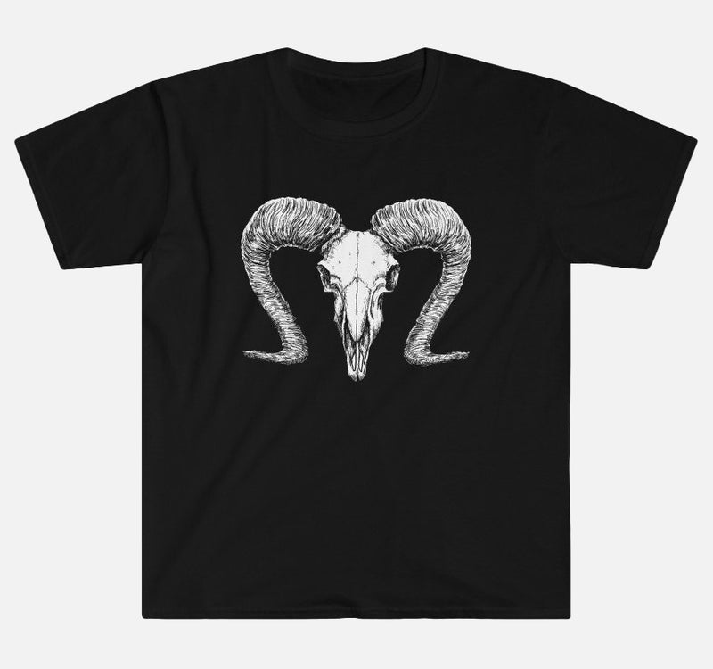 Capricorn Skull Horoscope Zodiac T-Shirt