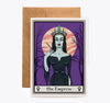 The Empress Gothic Halloween Tarot Card