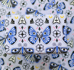 Goth Moth and Butterfly Patterned Gift Wrap