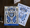 Goth Moth Butterfly Vinyl Sticker Sheet