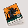 Headless Horseman Death Halloween Tarot Card