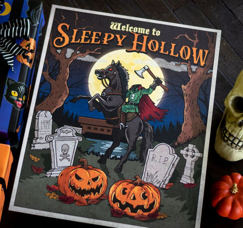 Sleepy Hollow Headless Horseman Art Print