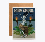 Hula Ghoul Greeting Card