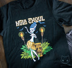 Hula Ghoul Spooky Tiki T-Shirt