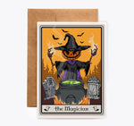 The Magician Halloween Tarot Card