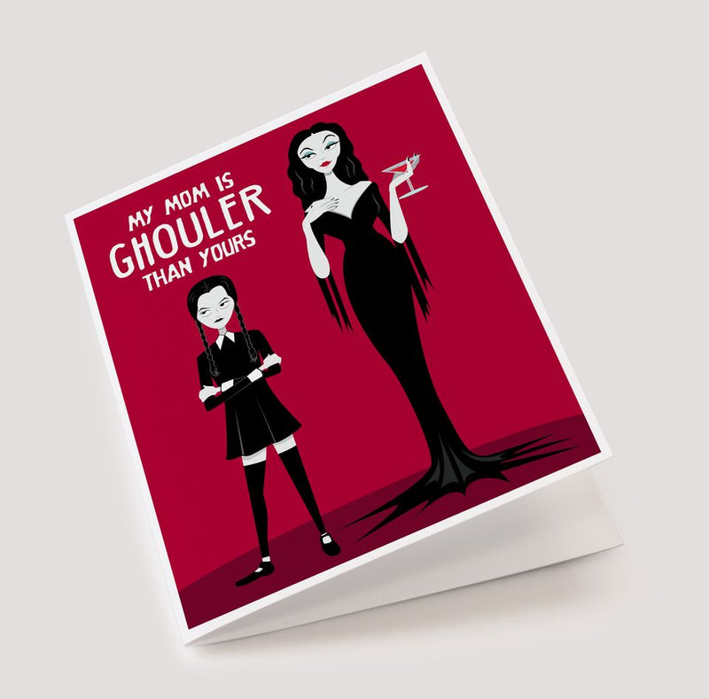 Morticia Mother's Day Card