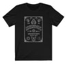 Nu Goth Black Cat Ouija Board T-shirt