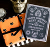 Ouija board birthday card halloween greeting card