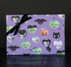 Pastel Goth Universal Monster heart print Spooky Gift Wrap