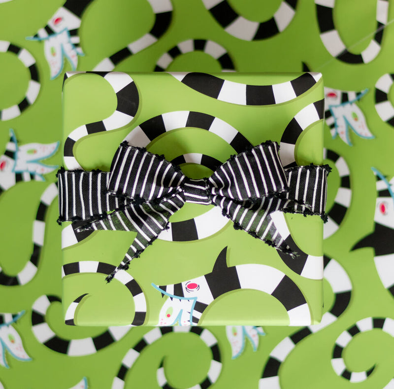 Sandworm Gift Wrap Wrapping Paper inspired by Beetlejuice Film