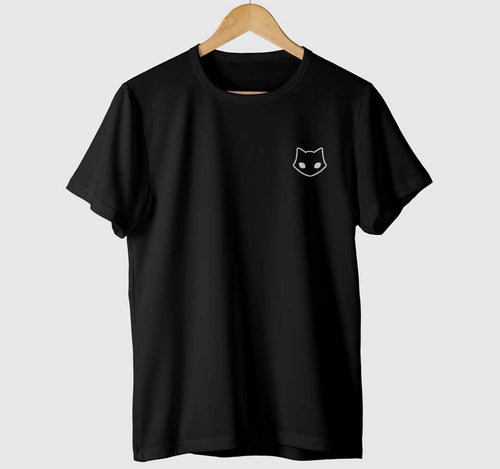 Spooky Cat Nu Goth Unisex Black Cat Club T Shirt