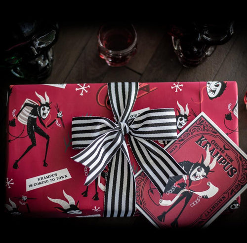 Merry Krampus Krampusnacht Gift Wrapping Paper