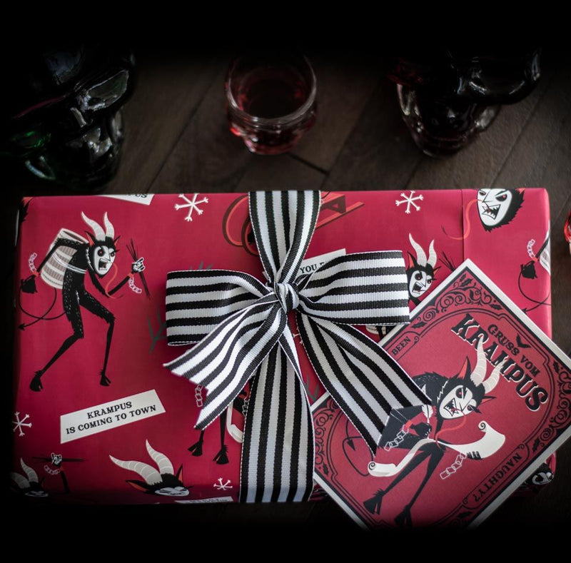Krampus Folklore Krampusnacht Gift Wrapping Paper