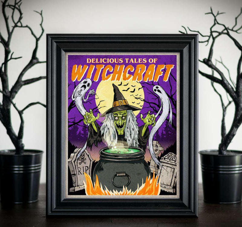 Delicious Witch Tales Art Print (8x10)