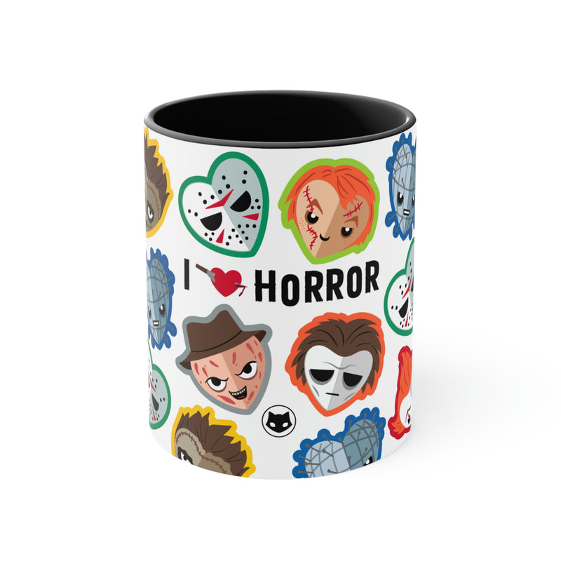 Horror Movie I Love Horror Cute Mug with fan art