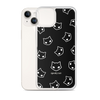 Spooky Cat iPhone Case (Black)