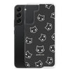 Spooky Cat Samsung Galaxy Case (Black)